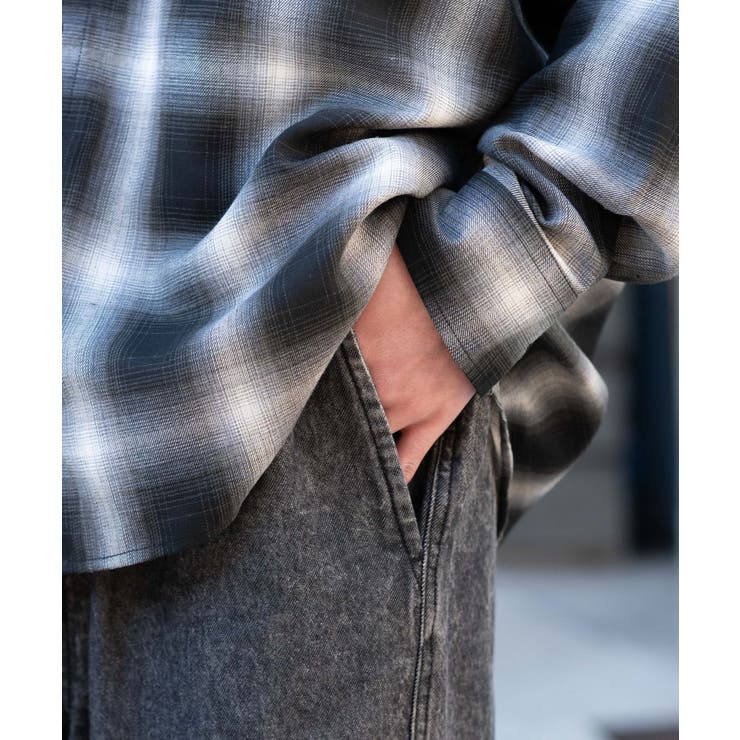 ユルフィットデニムイージーパンツ | WEGO【MEN】 | 詳細画像6 