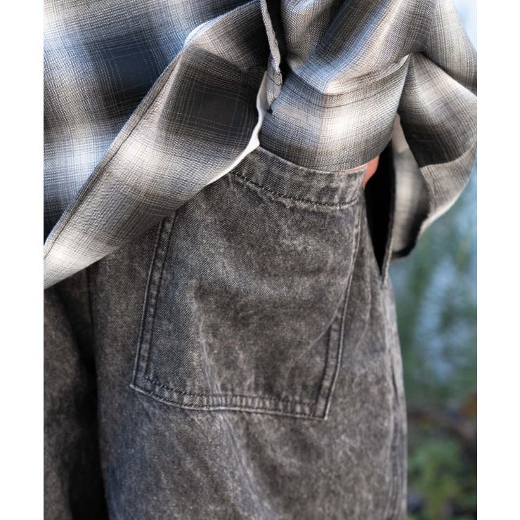 ユルフィットデニムイージーパンツ | WEGO【MEN】 | 詳細画像7 