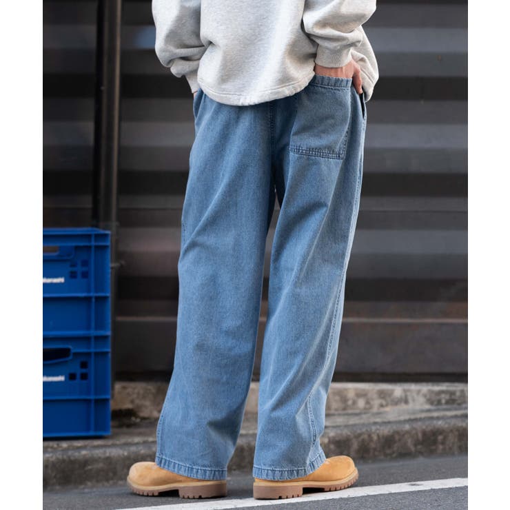 ユルフィットデニムイージーパンツ | WEGO【MEN】 | 詳細画像11 