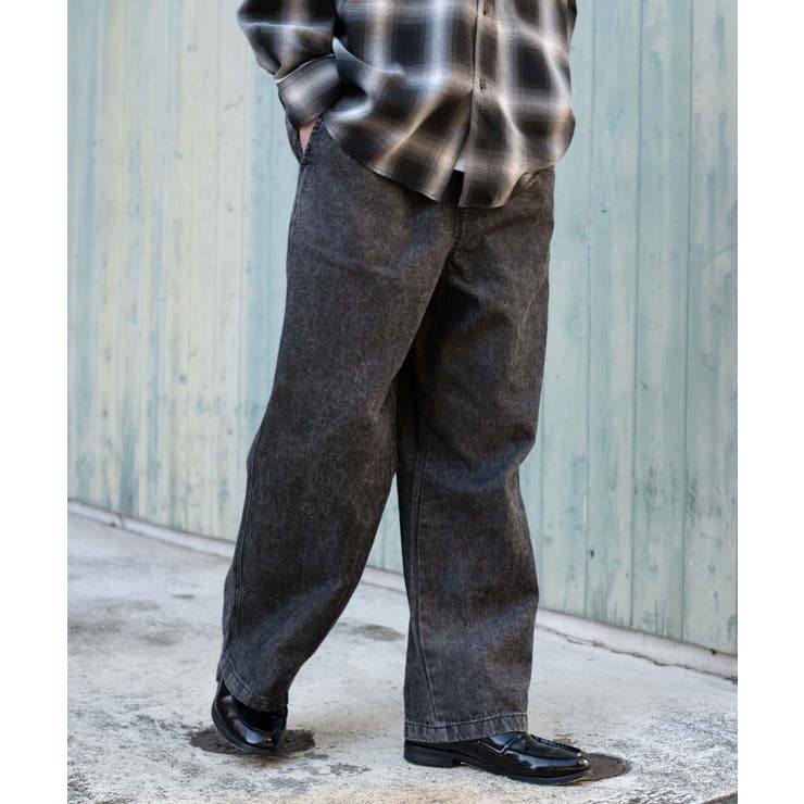 ユルフィットデニムイージーパンツ | WEGO【MEN】 | 詳細画像21 