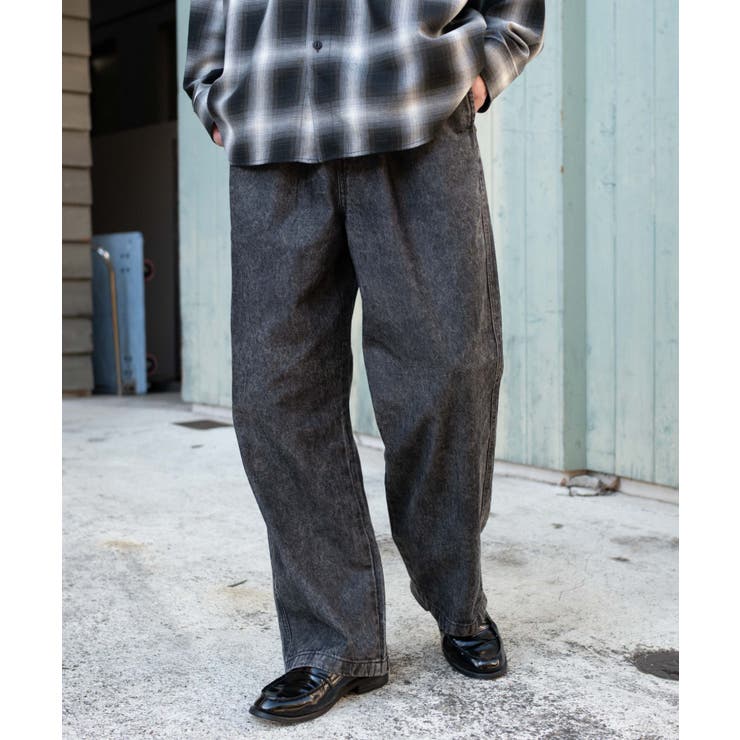 ユルフィットデニムイージーパンツ | WEGO【MEN】 | 詳細画像22 