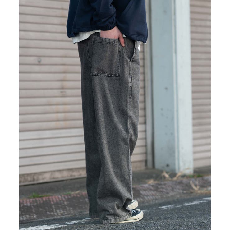 ユルフィットデニムイージーパンツ | WEGO【MEN】 | 詳細画像28 