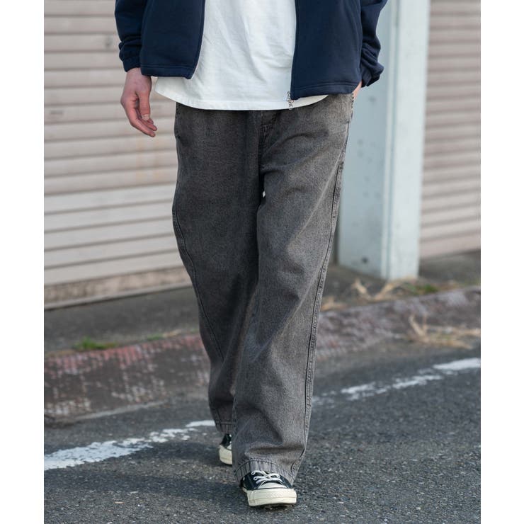 ユルフィットデニムイージーパンツ | WEGO【MEN】 | 詳細画像30 