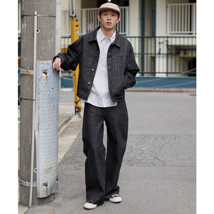 カバーフィットフラップデニムパンツ | WEGO【MEN】 | 詳細画像6 