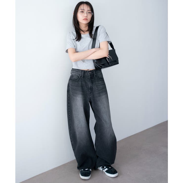 ワイドカーブデニムパンツ | WEGO【WOMEN】 | 詳細画像4 