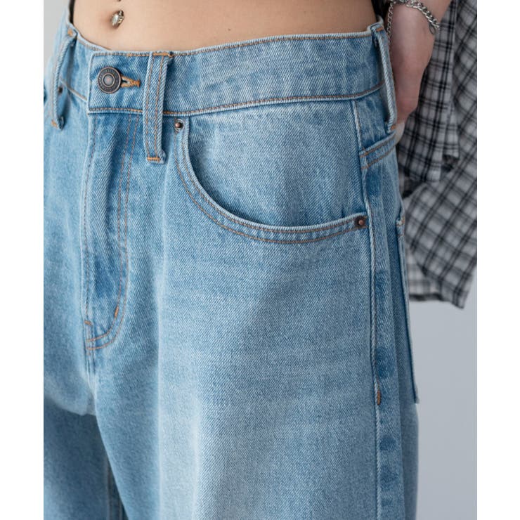 ワイドカーブデニムパンツ | WEGO【WOMEN】 | 詳細画像6 