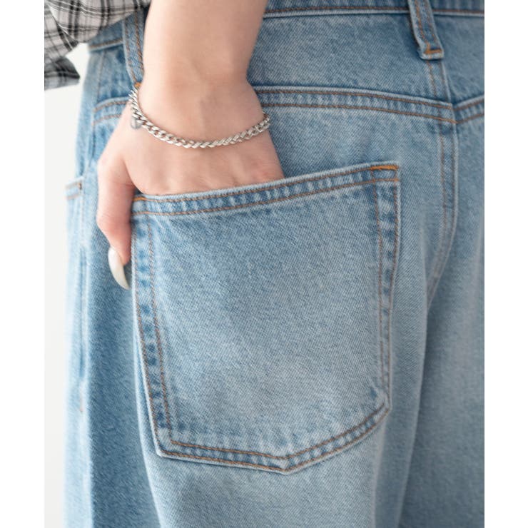 ワイドカーブデニムパンツ | WEGO【WOMEN】 | 詳細画像8 