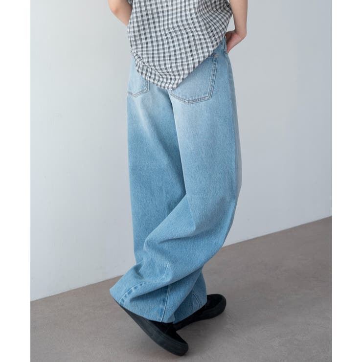 ワイドカーブデニムパンツ | WEGO【WOMEN】 | 詳細画像10 