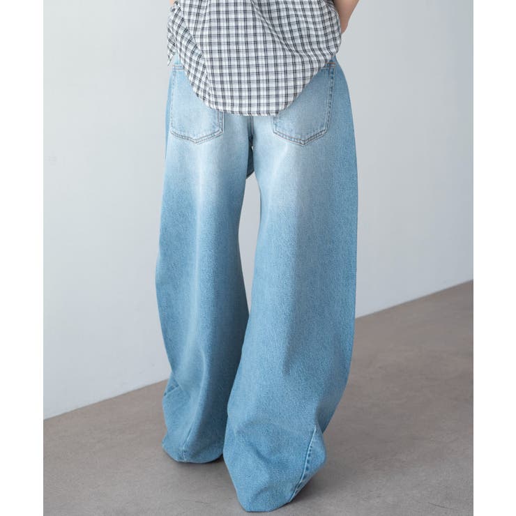 ワイドカーブデニムパンツ | WEGO【WOMEN】 | 詳細画像11 