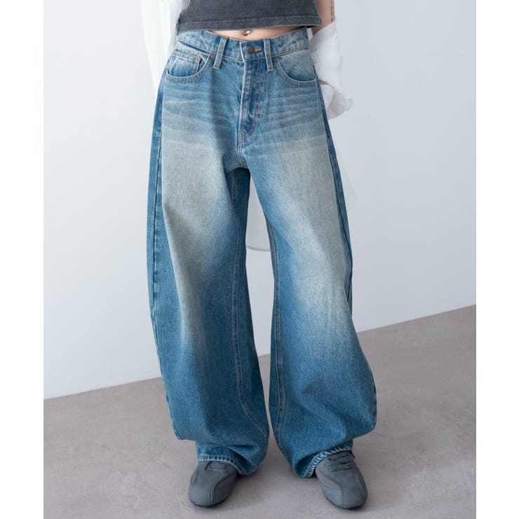 ワイドカーブデニムパンツ | WEGO【WOMEN】 | 詳細画像16 