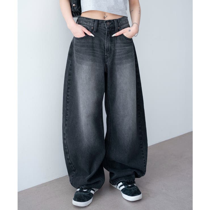 ワイドカーブデニムパンツ | WEGO【WOMEN】 | 詳細画像20 