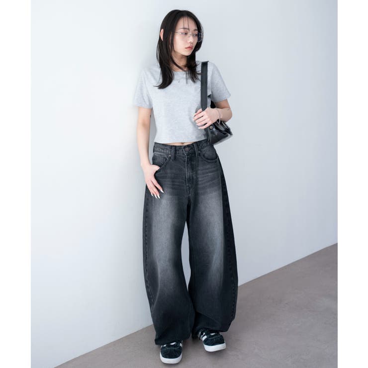 ワイドカーブデニムパンツ | WEGO【WOMEN】 | 詳細画像21 