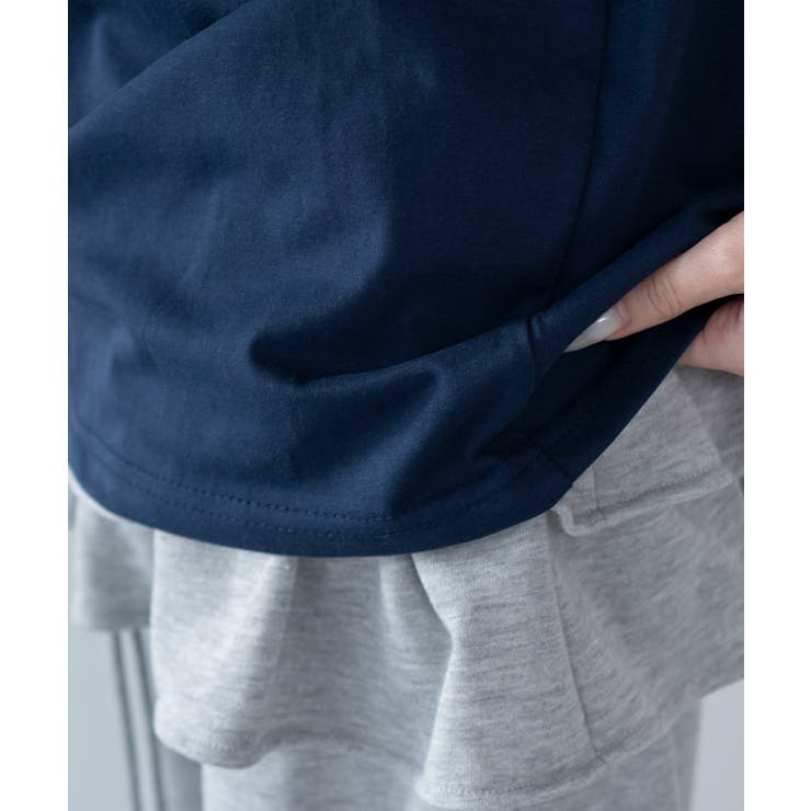 デニム襟付きロゴT | WEGO【WOMEN】 | 詳細画像6 