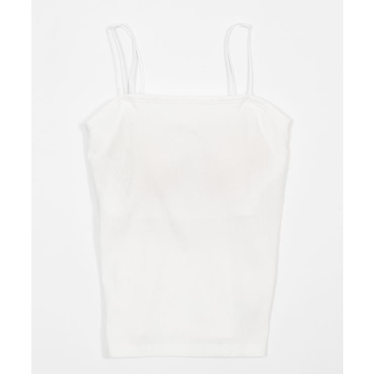 ホワイト | なちゅ盛れ2WAYカップインキャミ | WEGO【WOMEN】