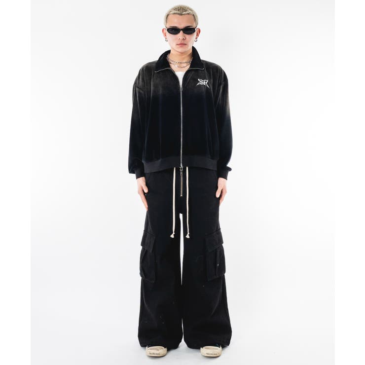 ブリーチロゴベロアトラックジャケット | WEGO【MEN】 | 詳細画像42 