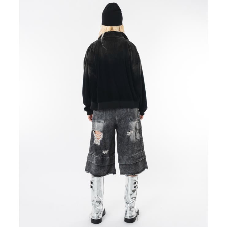 ブリーチロゴベロアトラックジャケット | WEGO【MEN】 | 詳細画像48 