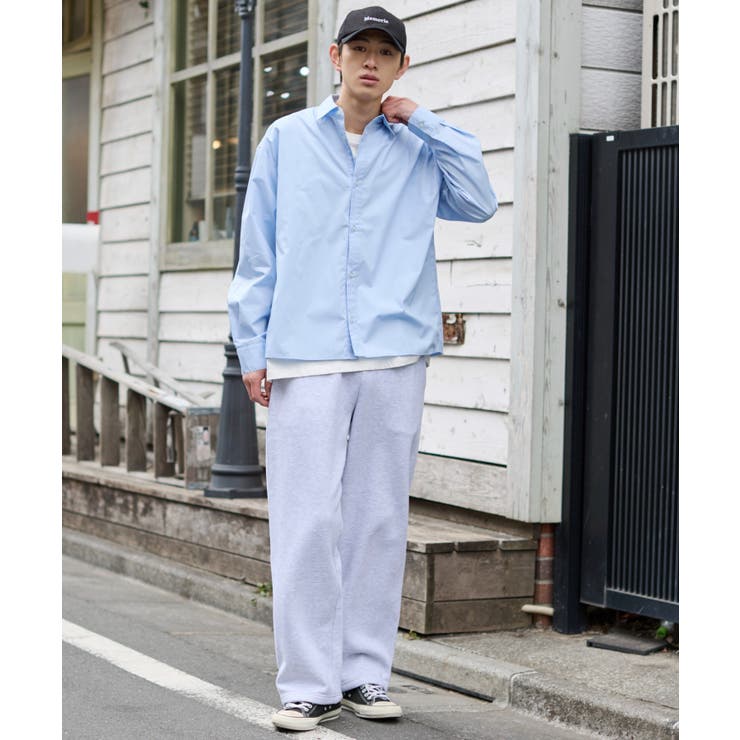 クロップドブロードシャツ | WEGO【MEN】 | 詳細画像4 