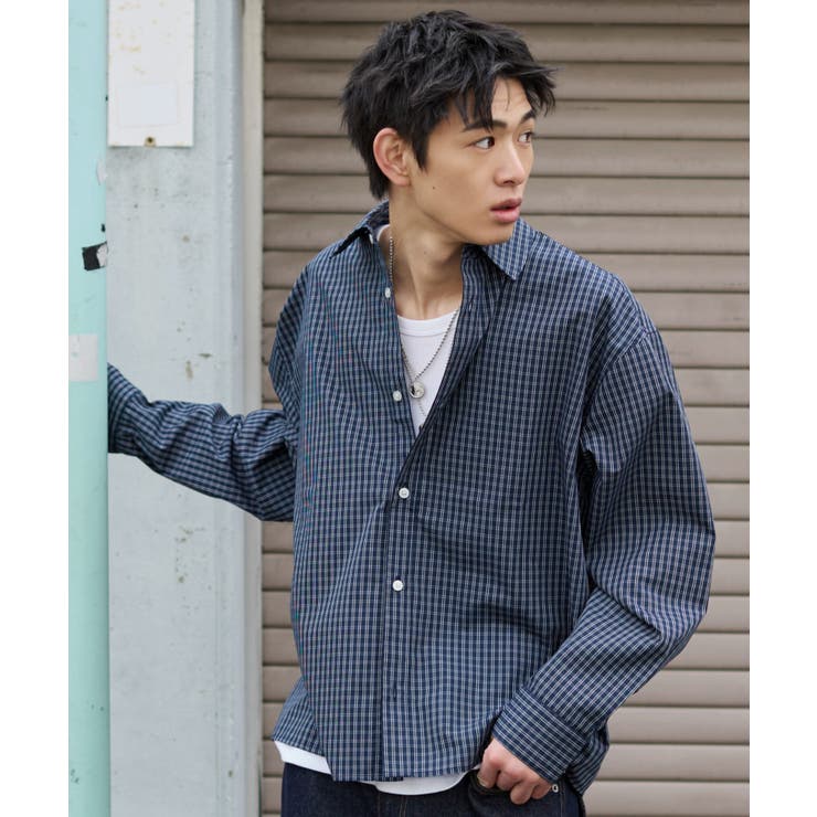 クロップドブロードシャツ | WEGO【MEN】 | 詳細画像20 