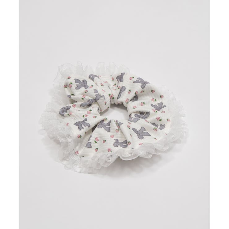 Lリボンプリントフリルシュシュ | WEGO【WOMEN】 | 詳細画像4 