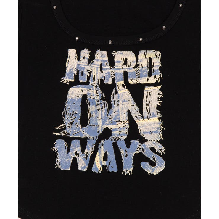 スタッズネックロゴクロップドT | WEGO【WOMEN】 | 詳細画像15 