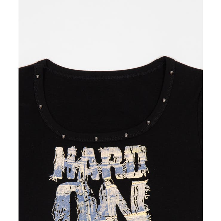 スタッズネックロゴクロップドT | WEGO【WOMEN】 | 詳細画像16 