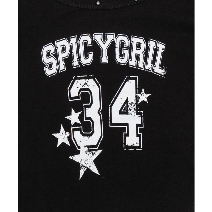 スタッズネックナンバーロゴT | WEGO【WOMEN】 | 詳細画像17 