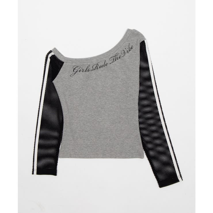 メッシュスリーブワンショルダー | WEGO【WOMEN】 | 詳細画像7 