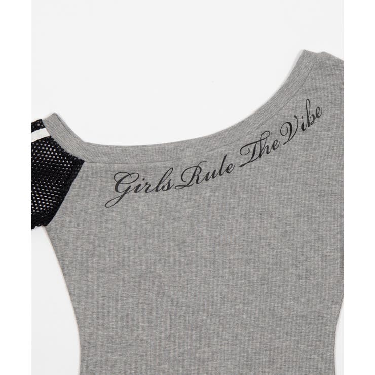 メッシュスリーブワンショルダー | WEGO【WOMEN】 | 詳細画像9 