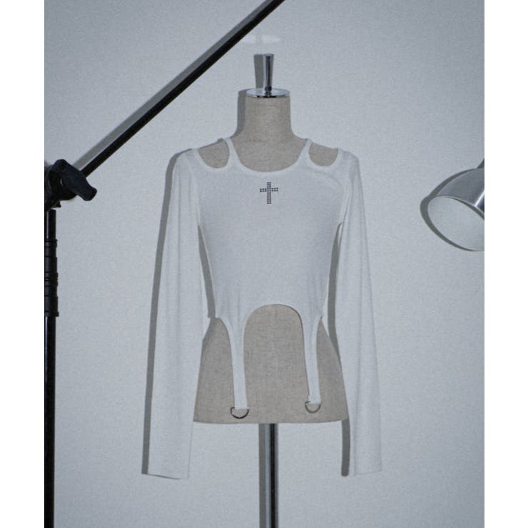 クロスデザインガータートップ | WEGO【WOMEN】 | 詳細画像2 