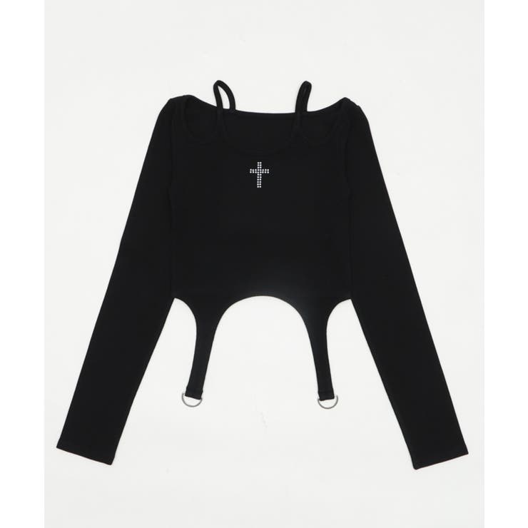 クロスデザインガータートップ | WEGO【WOMEN】 | 詳細画像12 