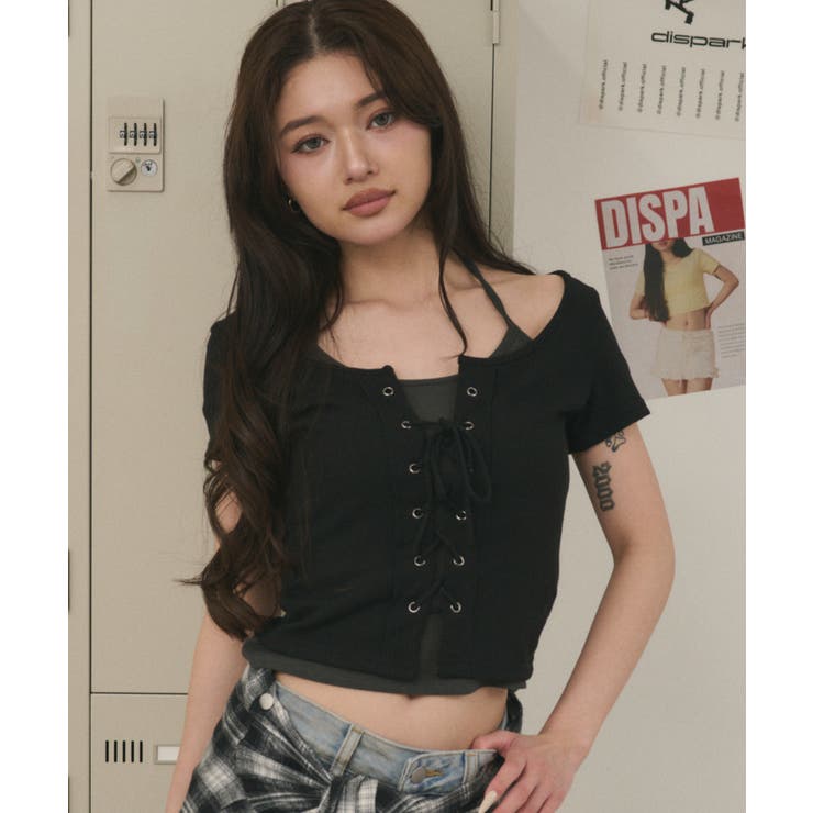 キャミレイヤードレースアップT | WEGO【WOMEN】 | 詳細画像10 