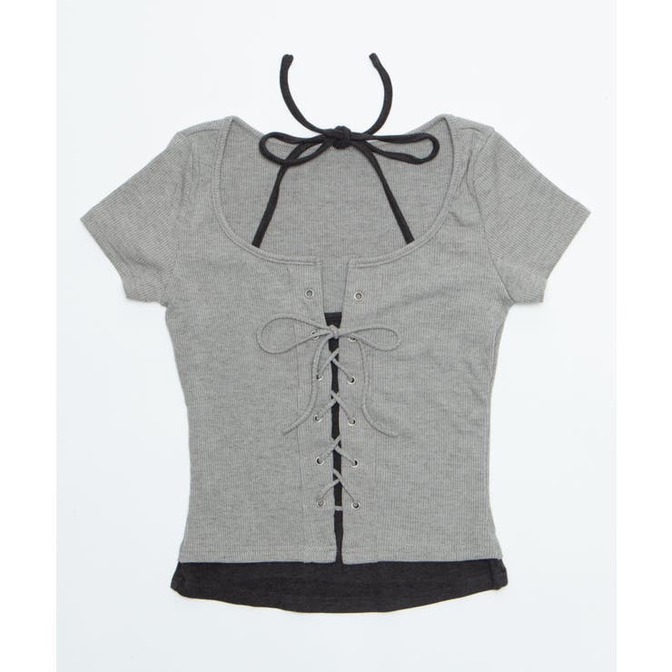 キャミレイヤードレースアップT | WEGO【WOMEN】 | 詳細画像13 