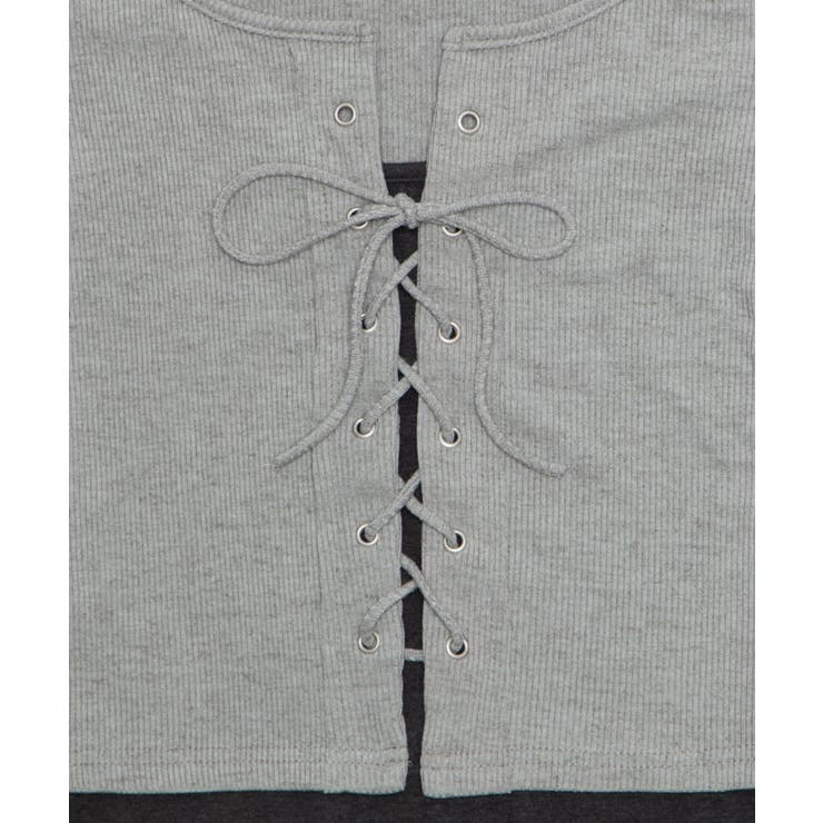 キャミレイヤードレースアップT | WEGO【WOMEN】 | 詳細画像16 