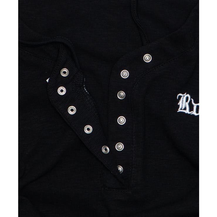 ヘンリーネックロゴ刺繍T | WEGO【WOMEN】 | 詳細画像18 