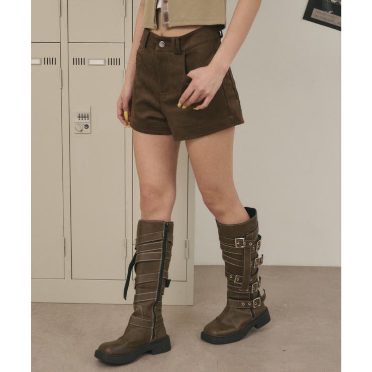 スエードマイクロパンツ | WEGO【WOMEN】 | 詳細画像8 