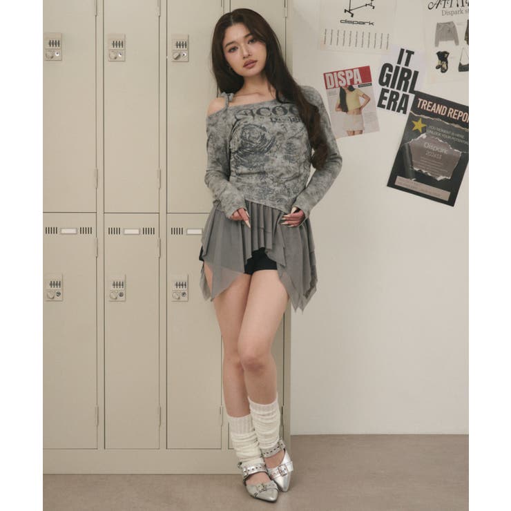 ゴシックローズイレヘムトップ | WEGO【WOMEN】 | 詳細画像8 