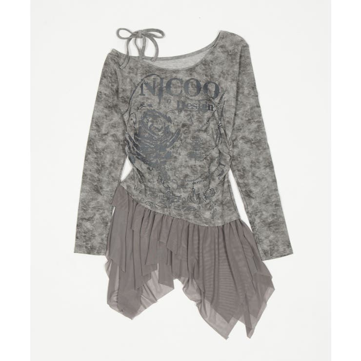 ゴシックローズイレヘムトップ | WEGO【WOMEN】 | 詳細画像13 