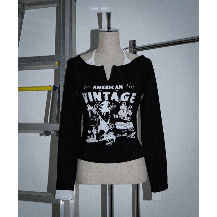 キャミレイヤードグランジトップ | WEGO【WOMEN】 | 詳細画像3 