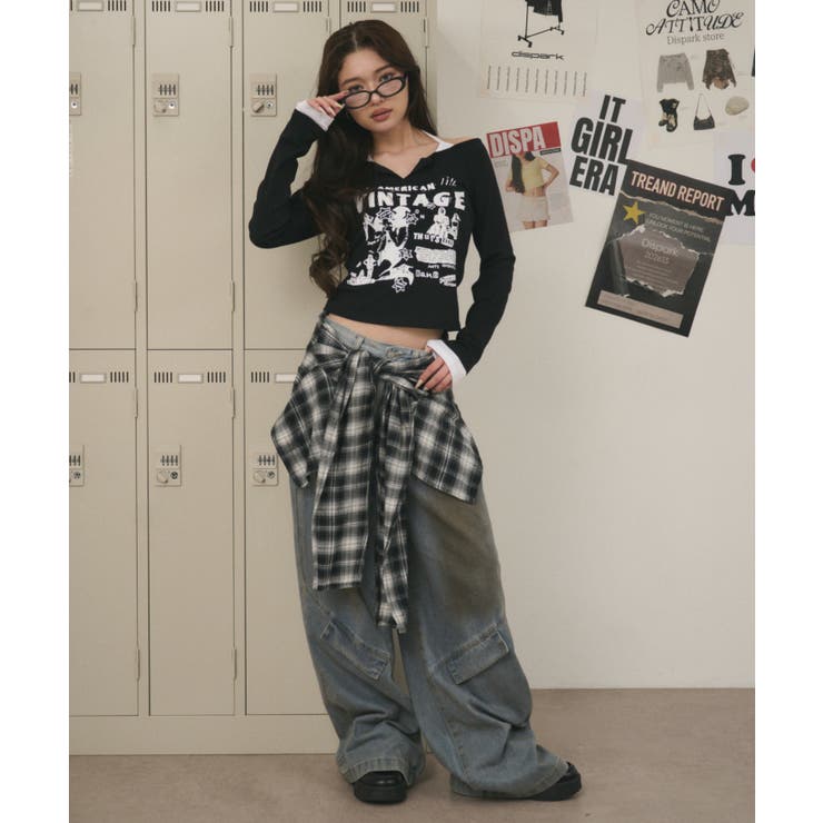 キャミレイヤードグランジトップ | WEGO【WOMEN】 | 詳細画像11 