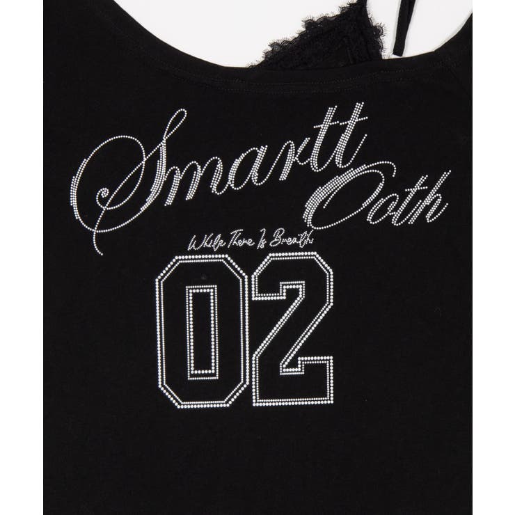 ワンショルダーナンバリングロゴT | WEGO【WOMEN】 | 詳細画像15 