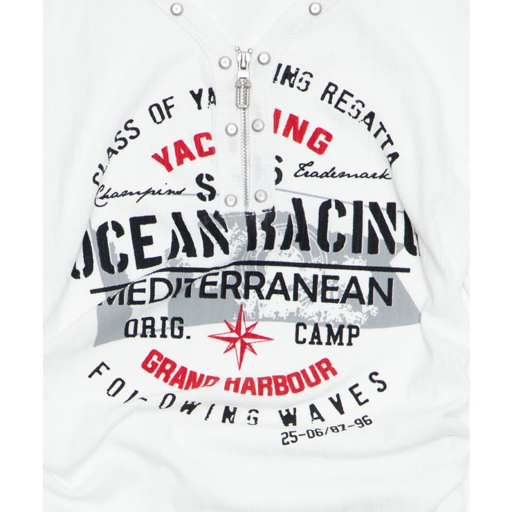 スタッズジップVネックT | WEGO【WOMEN】 | 詳細画像14 