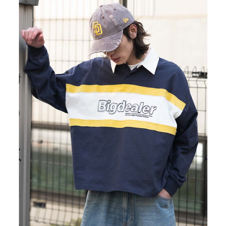 ステッチロゴラガーシャツ | WEGO【MEN】 | 詳細画像7 