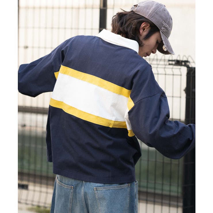 ステッチロゴラガーシャツ | WEGO【MEN】 | 詳細画像9 