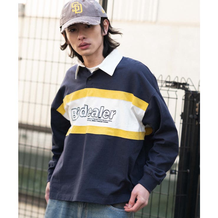 ステッチロゴラガーシャツ | WEGO【MEN】 | 詳細画像10 