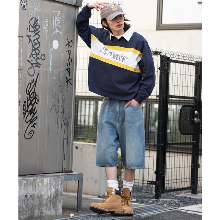 ステッチロゴラガーシャツ | WEGO【MEN】 | 詳細画像11 