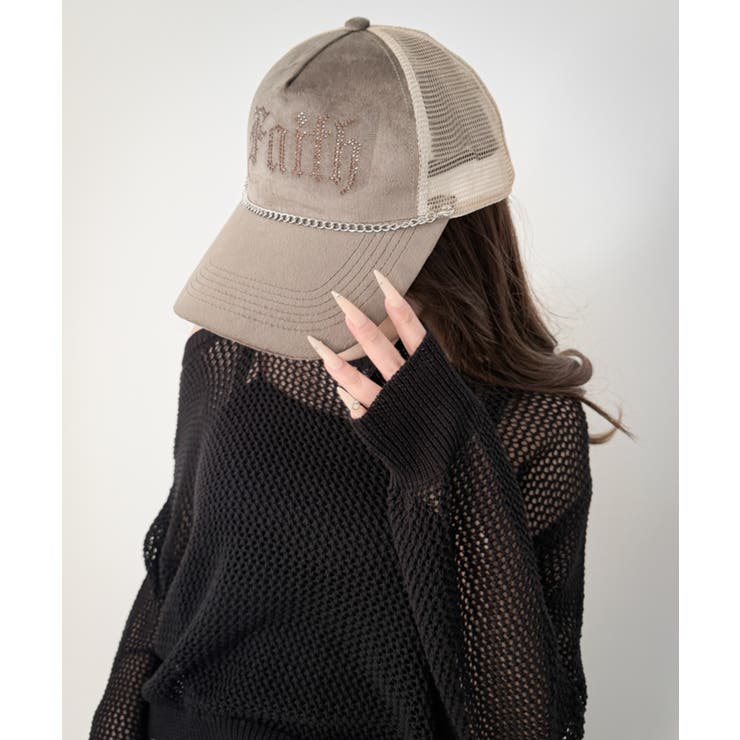 チェーンベロアメッシュキャップ | WEGO【MEN】 | 詳細画像2 