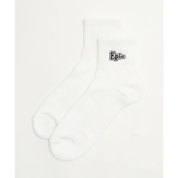 Epic刺繍ロゴアンクルパイルソックス | WEGO【MEN】 | 詳細画像7 