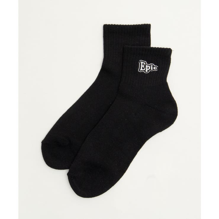 Epic刺繍ロゴアンクルパイルソックス | WEGO【MEN】 | 詳細画像8 