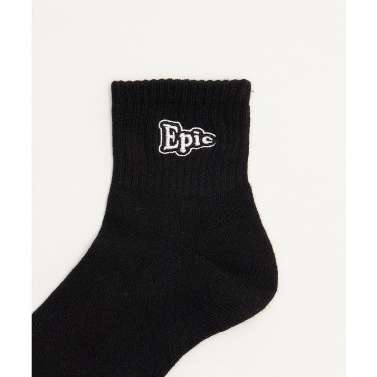 Epic刺繍ロゴアンクルパイルソックス | WEGO【MEN】 | 詳細画像12 