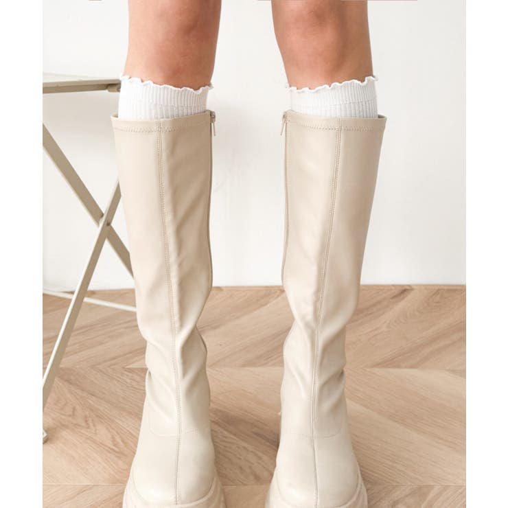 2wayメローリブハイソックス | WEGO【WOMEN】 | 詳細画像1 